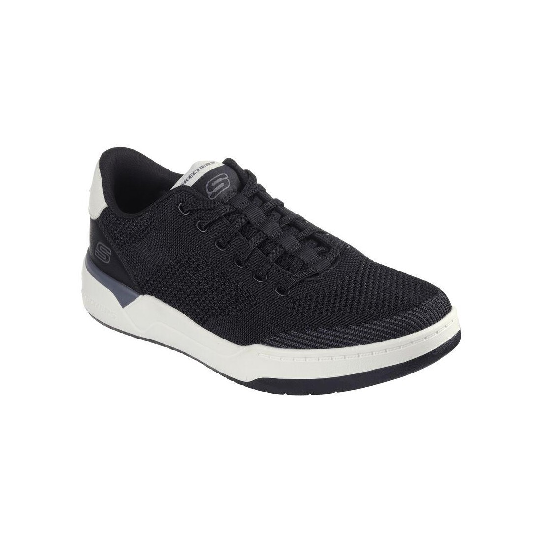 Giày Skechers Relaxed Fit: Corliss - Dorset Nam Đen