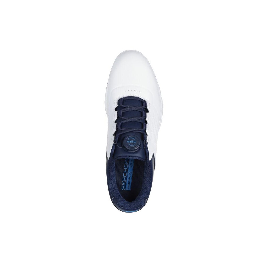 Giày Skechers Go Golf Pro 6 Sl - Twist Nam Trắng Xanh Navy