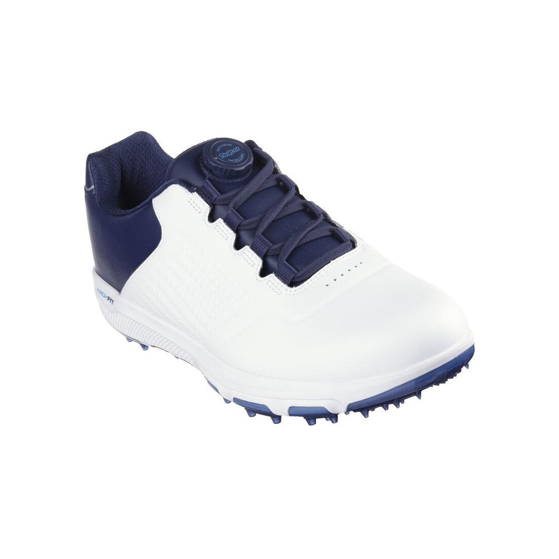 Giày Skechers Go Golf Pro 6 Sl - Twist Nam Trắng Xanh Navy