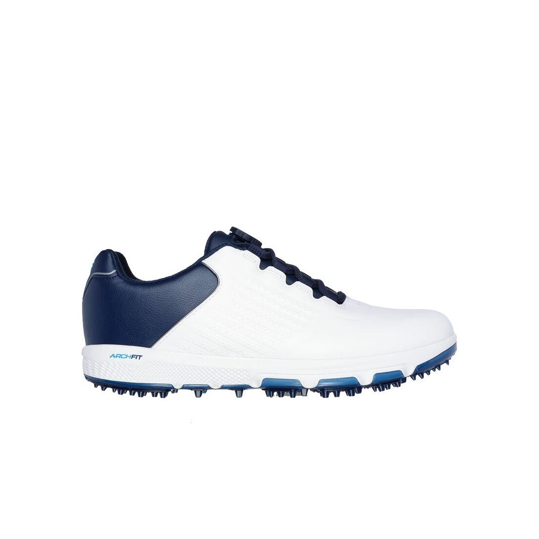 Giày Skechers Go Golf Pro 6 Sl - Twist Nam Trắng Xanh Navy