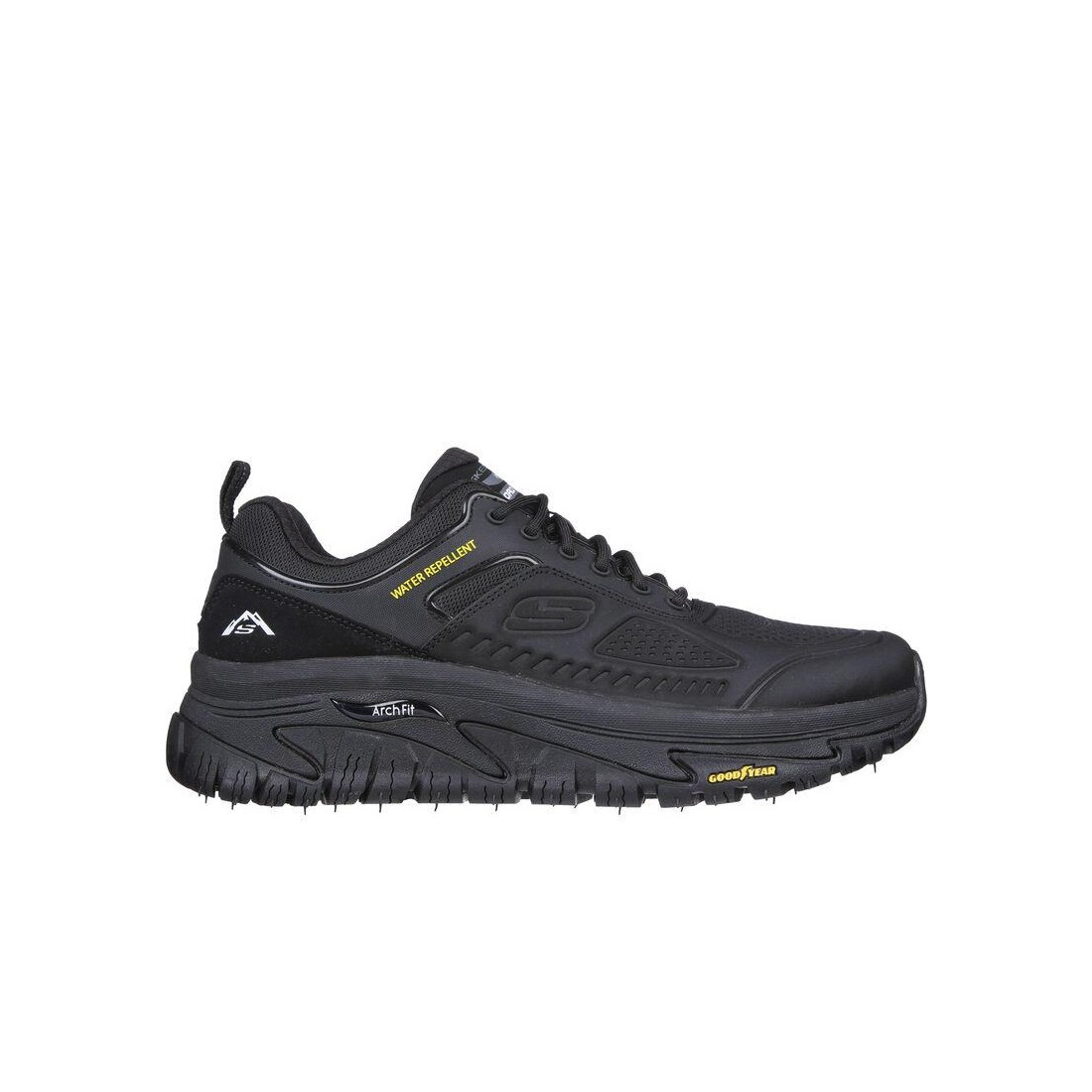 Giày Skechers Relaxed Fit: Arch Fit Road Walker - Recon Nam Đen