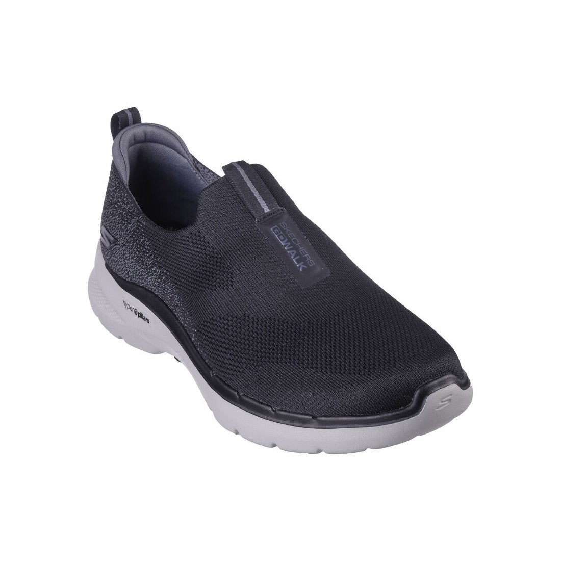 Giày Skechers Go Walk 6 Nam Đen Trắng