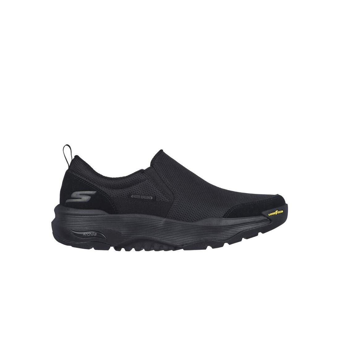 Giày Skechers Go Walk Arch Fit Outdoor - Castle Rock Nam Đen