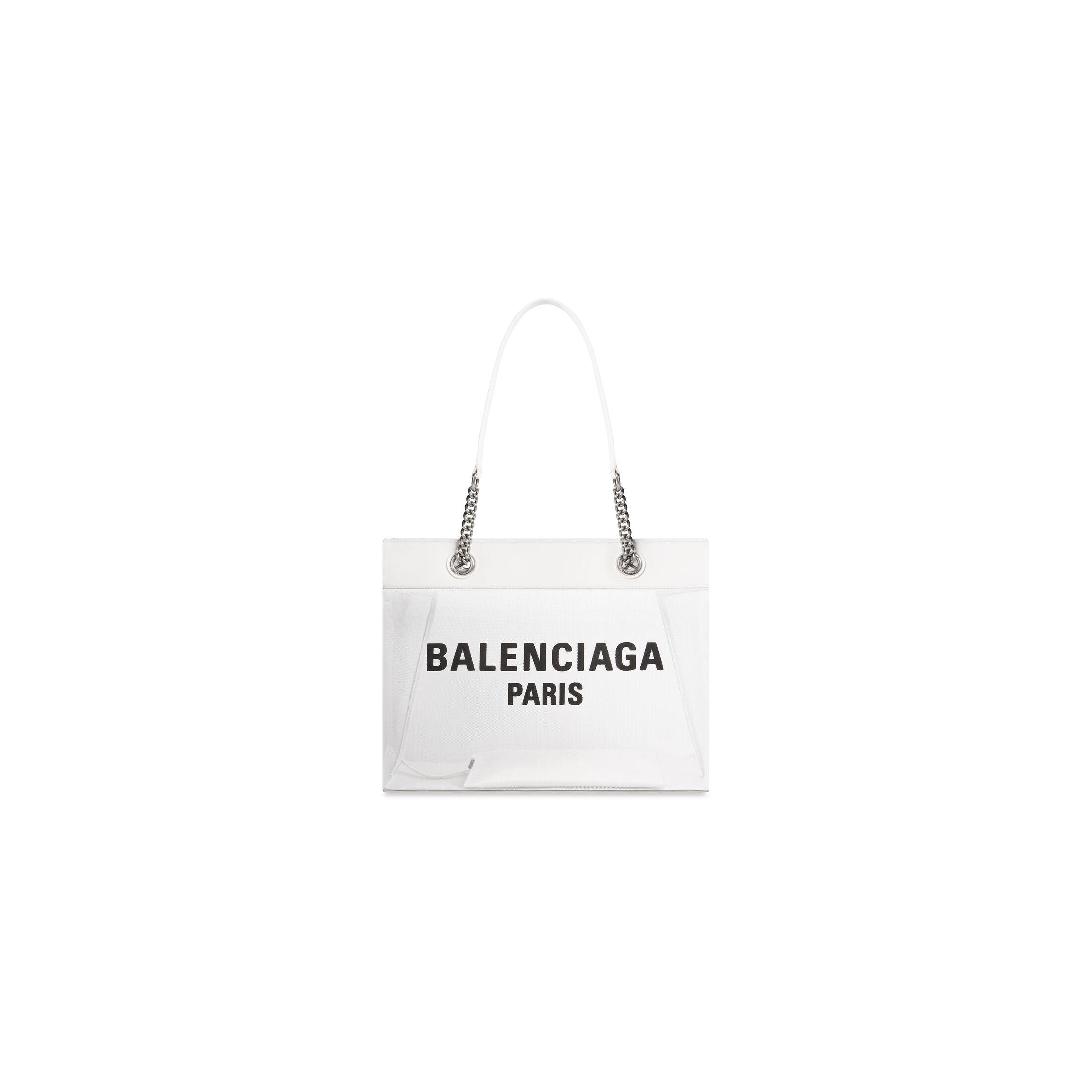 Túi Balenciaga Duty Free Medium Tote Bag Nữ Trắng