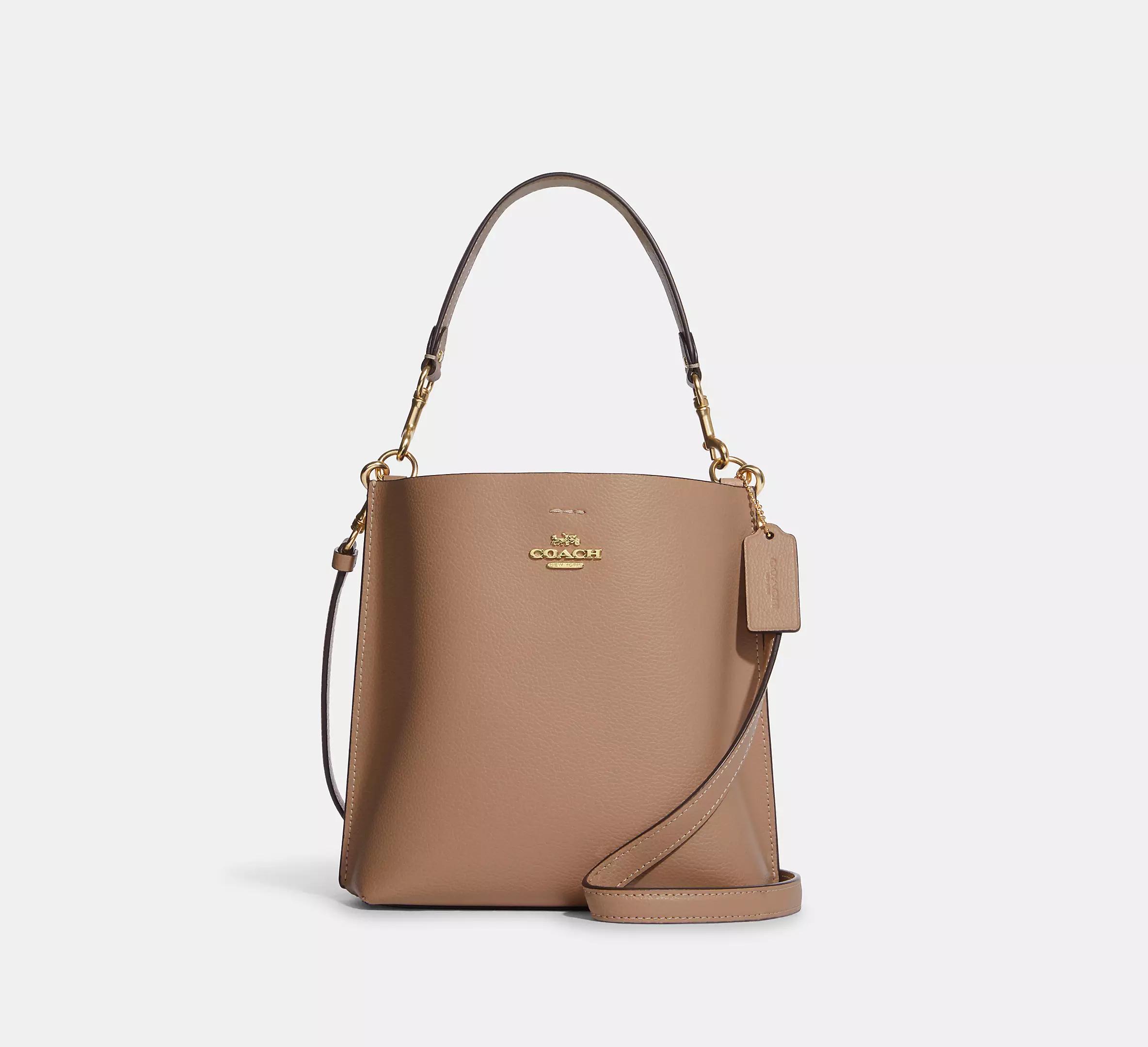 Túi Coach Mollie Bucket Bag 22 Nữ Nâu