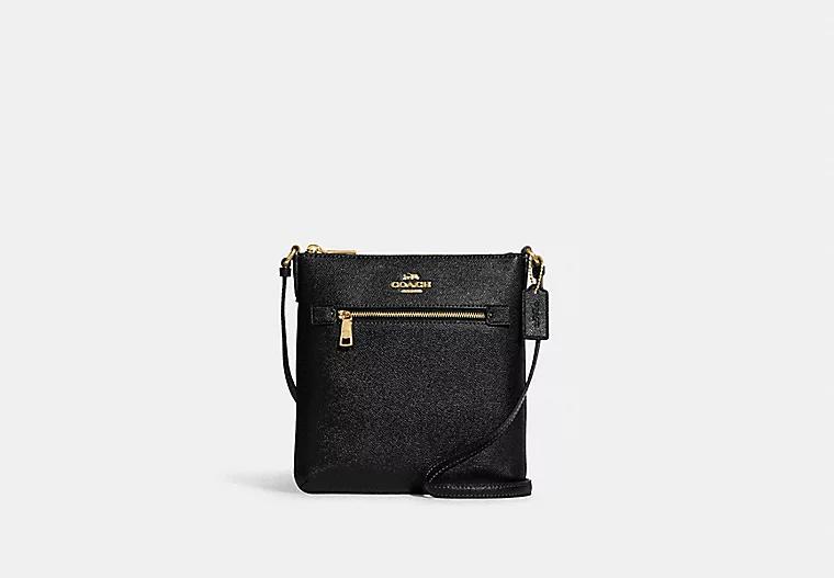 Túi Coach Mini Rowan File Bag Nữ Đen