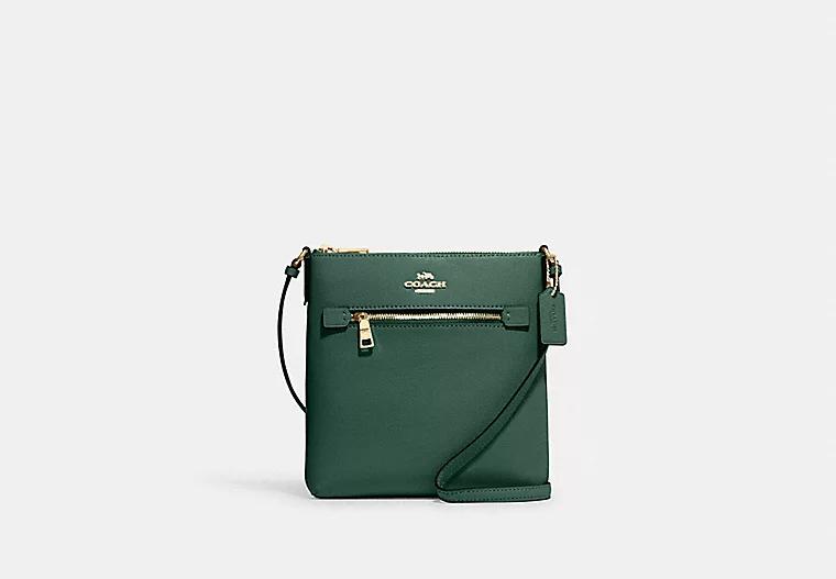 Túi Coach Mini Rowan File Bag Nữ Xanh Lá