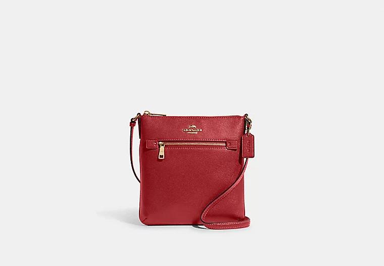 Túi Coach Mini Rowan File Bag Nữ Đỏ