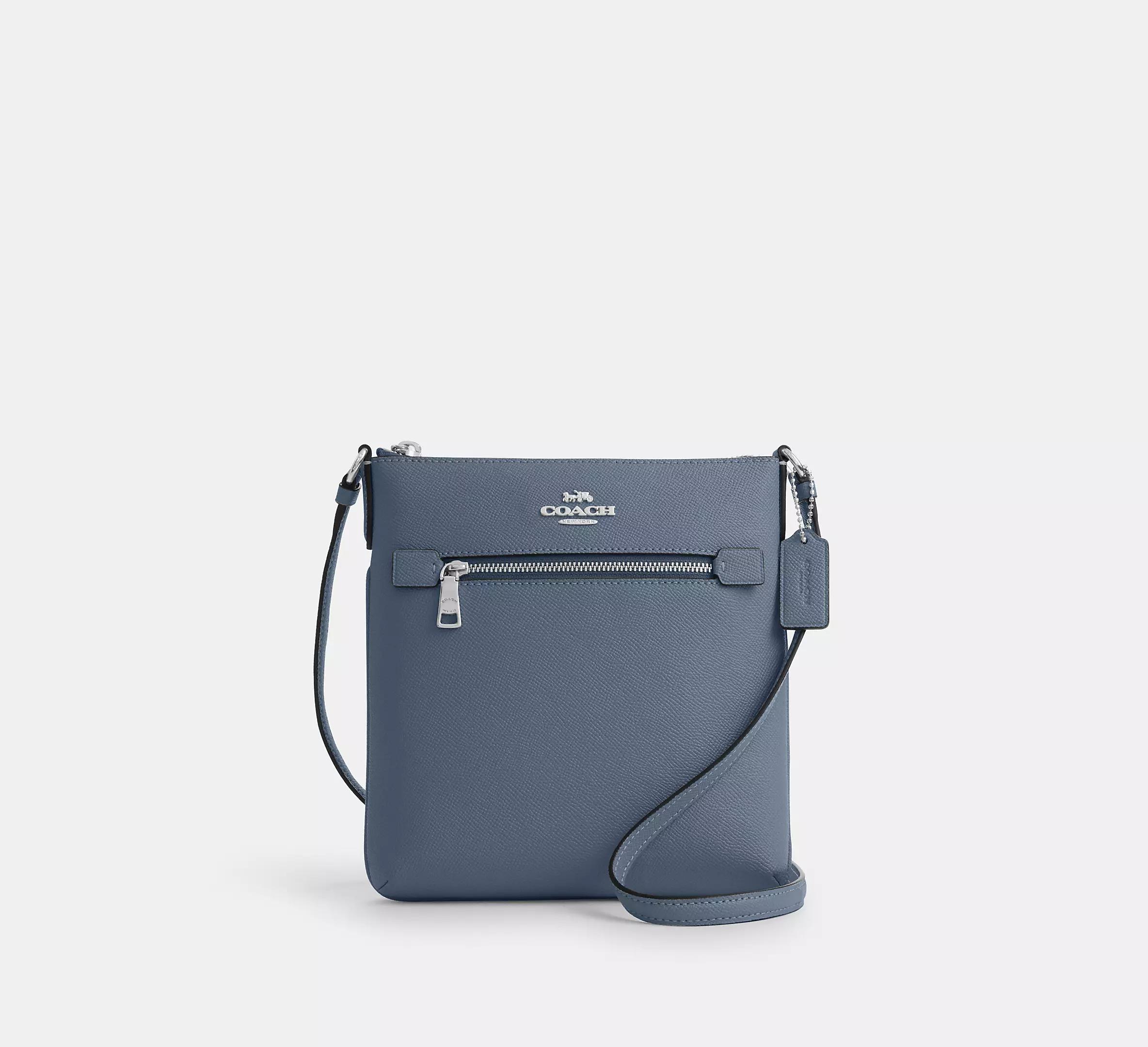 Túi Coach Mini Rowan File Bag Nữ Xanh Dương