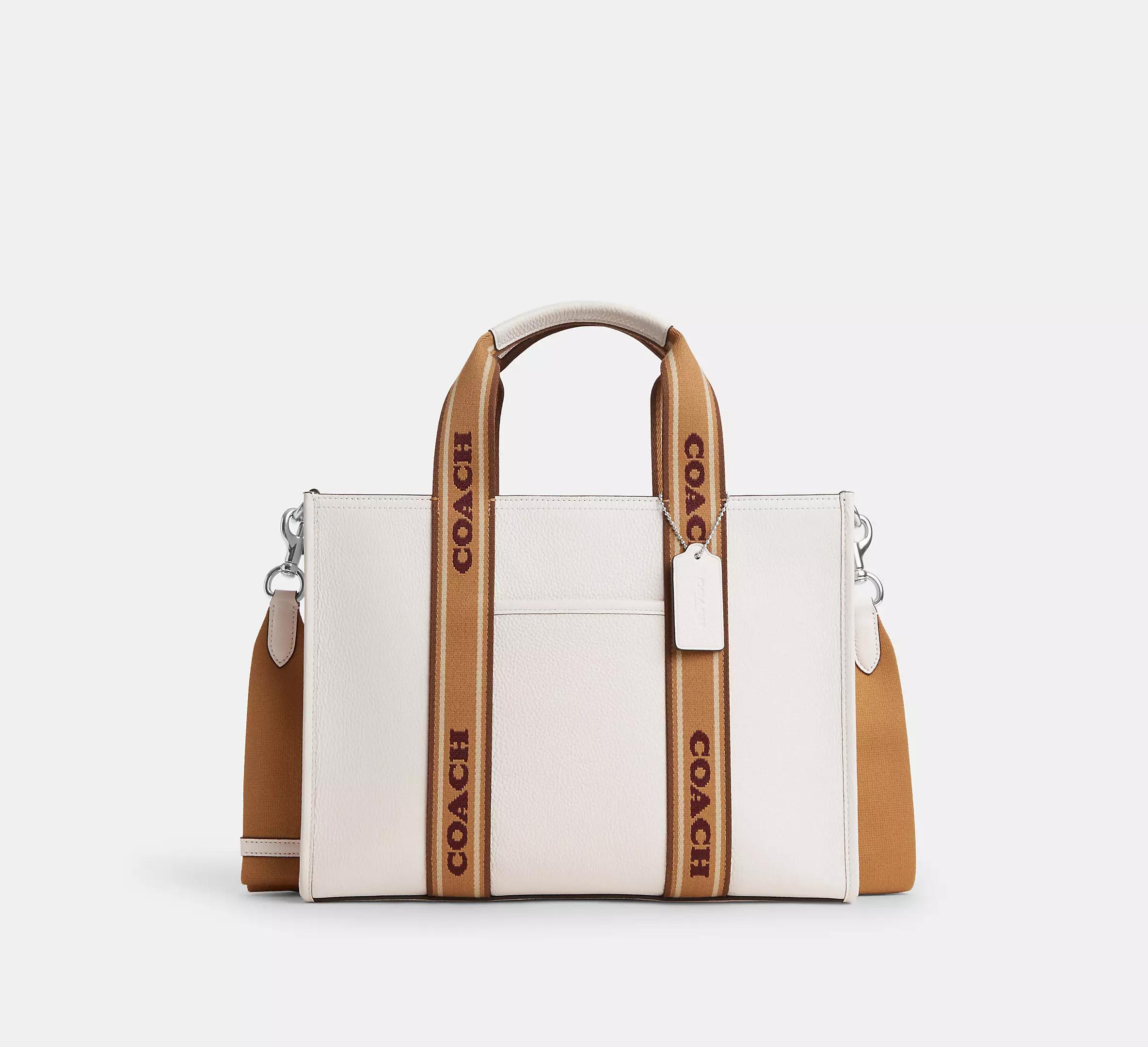 Túi Coach Smith Tote Nữ Trắng