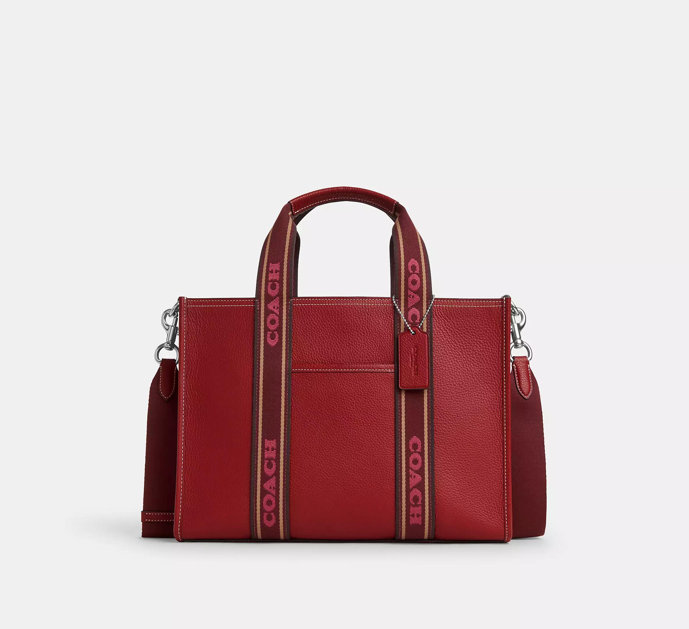 Túi Coach Smith Tote Nữ Đỏ