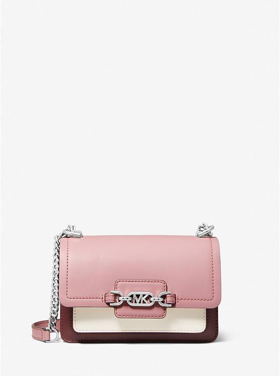 Túi Michael Kors Heather Extra-Small Logo Crossbody Bag Nữ Hồng