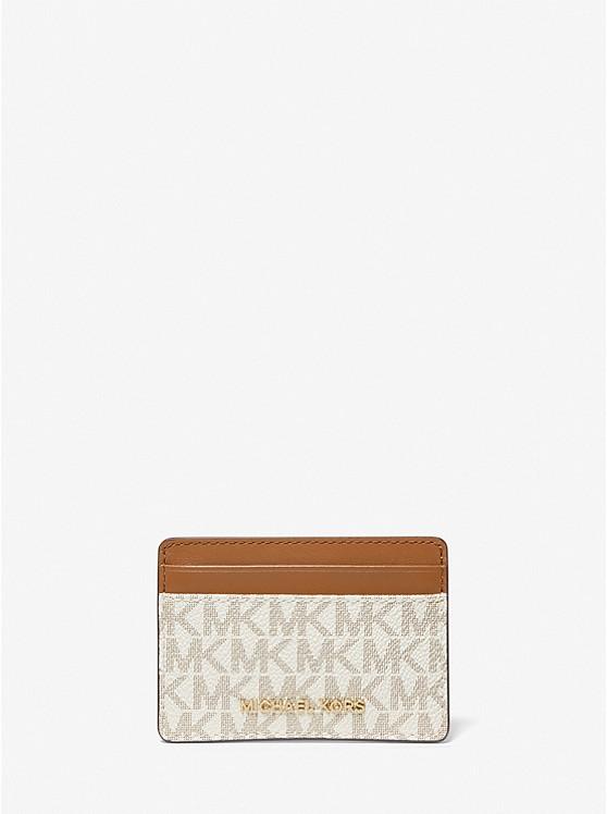 Ví Michael Kors Logo Card Case Nữ Trắng