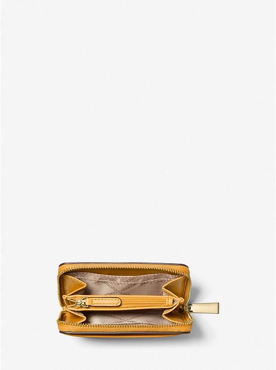 Ví Michael Kors Jet Set Small Logo Wallet Nữ Vàng