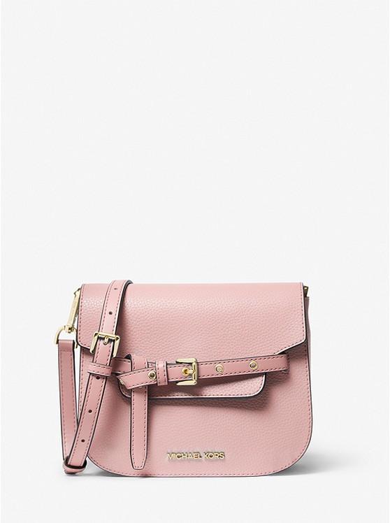 Túi Michael Kors Emilia Small Leather Crossbody Bag Nữ Hồng