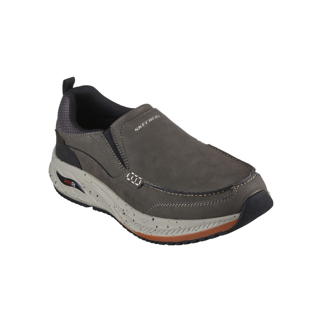 Giày Skechers Relaxed Fit: Arch Fit Amont - Gorson Nam Xám