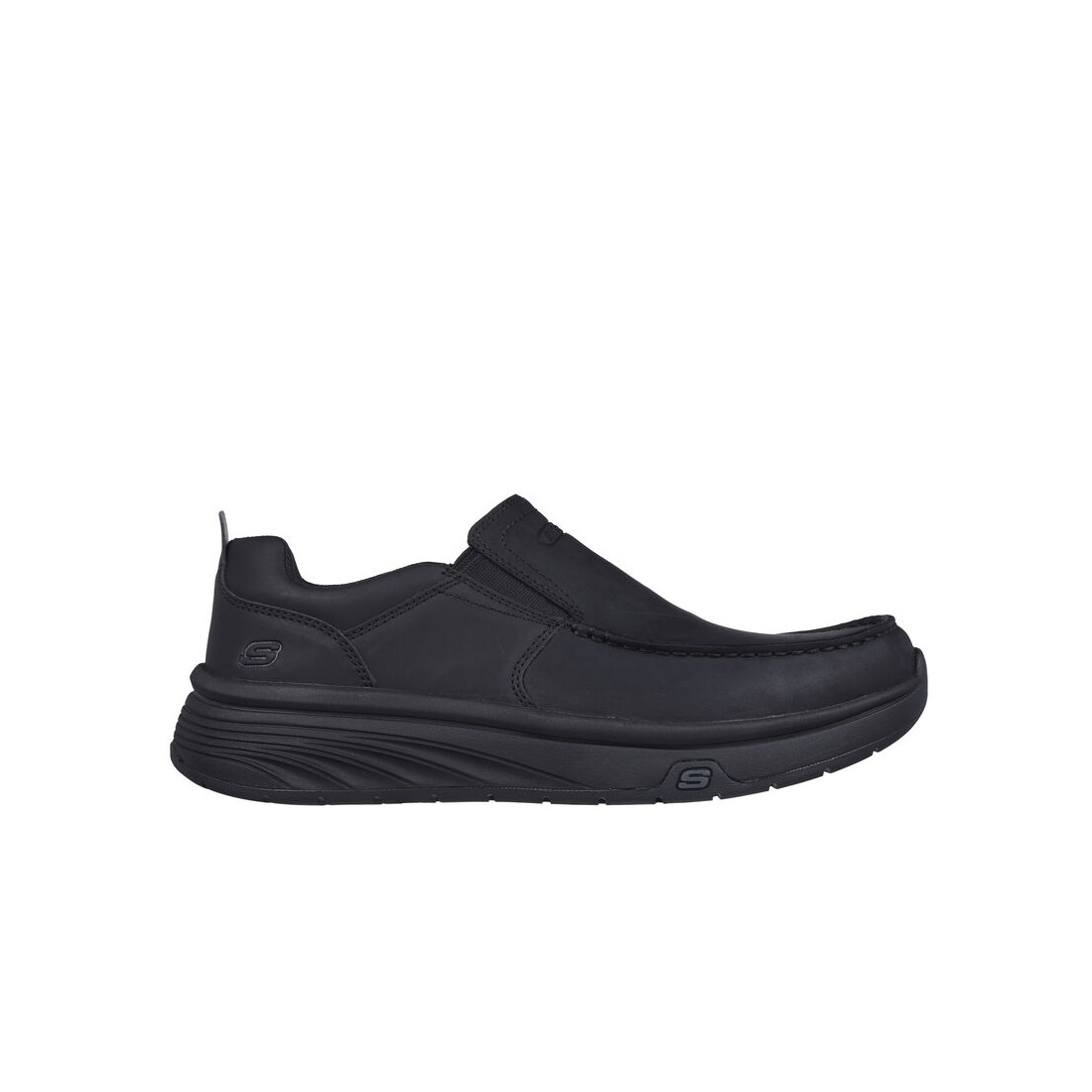 Giày Skechers Relaxed Fit: Calabrio - Bazley Nam Đen