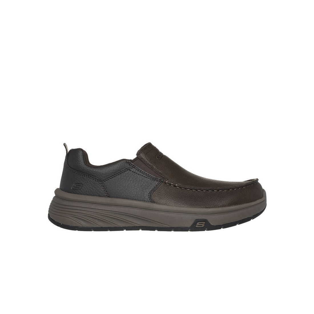 Giày Skechers Relaxed Fit: Calabrio - Bazley Nam Nâu