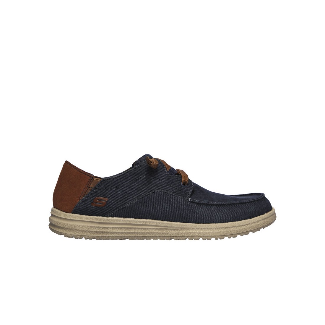 Giày Skechers Relaxed Fit: Melson - Planon Nam Xanh Navy