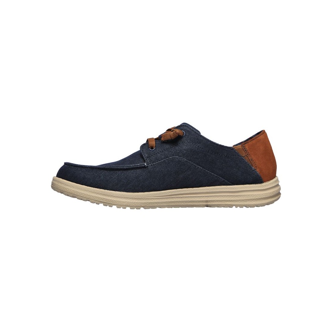 Giày Skechers Relaxed Fit: Melson - Planon Nam Xanh Navy