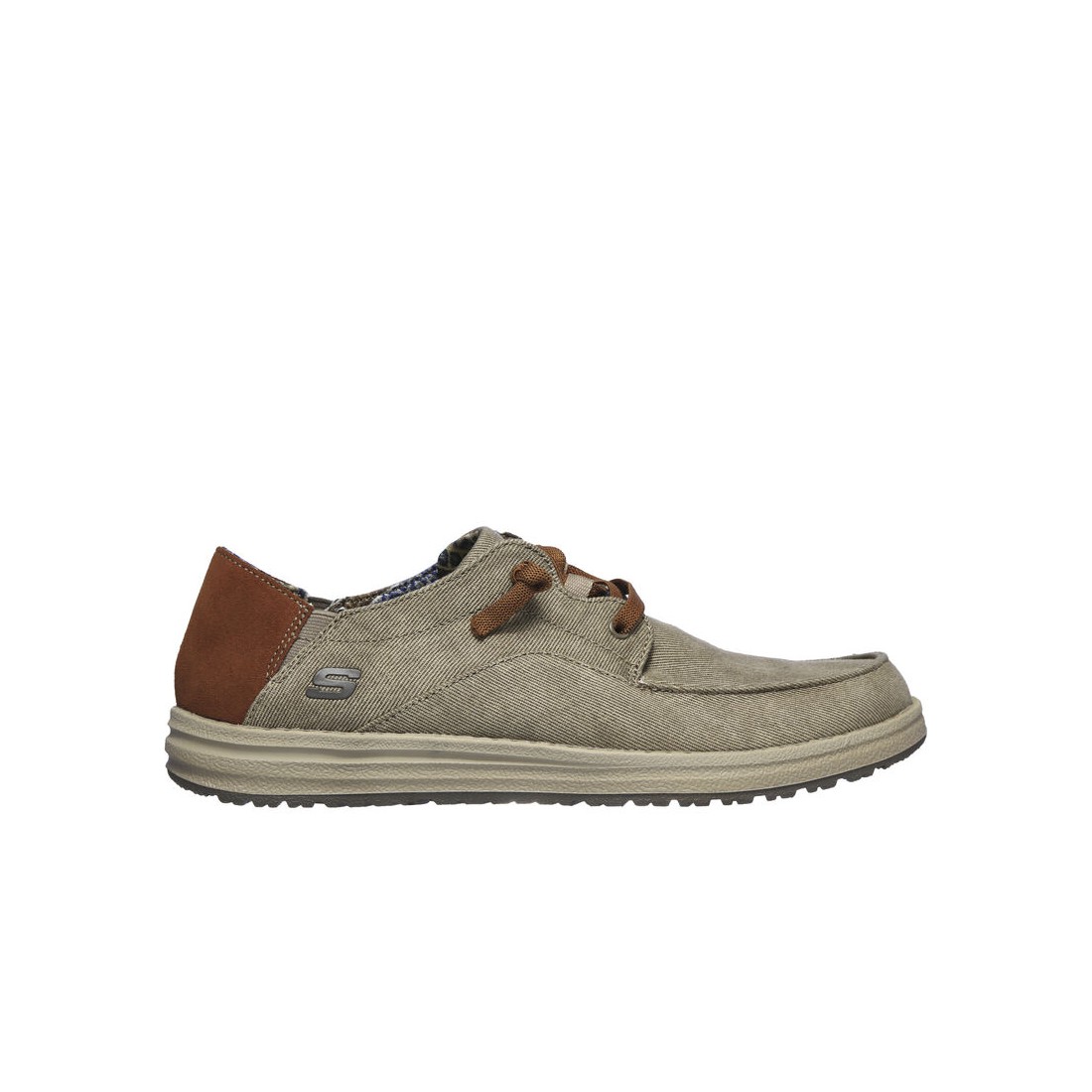 Giày Skechers Relaxed Fit: Melson - Planon Nam Nâu