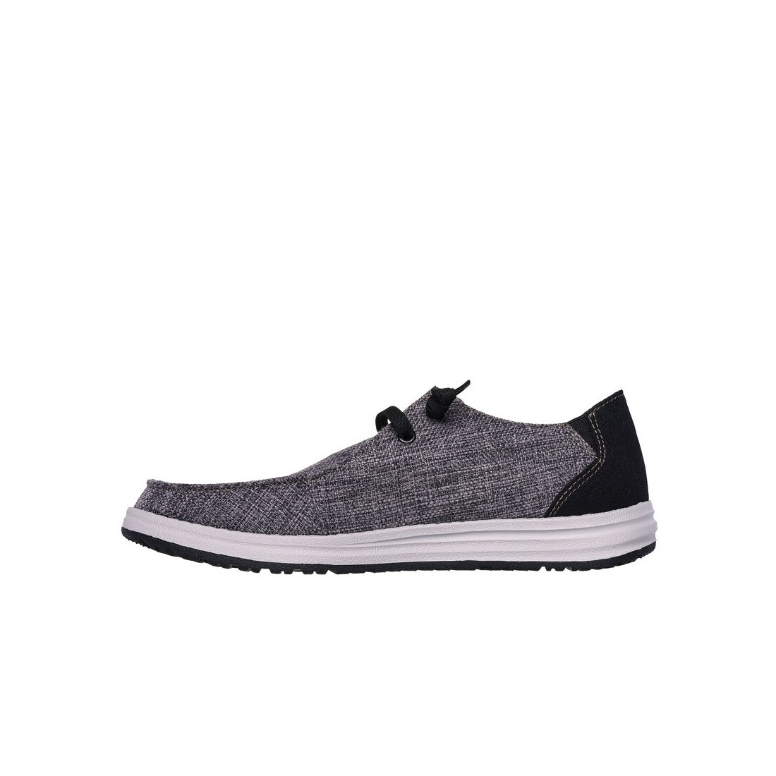 Giày Skechers Relaxed Fit: Melson - Nela Nam Đen