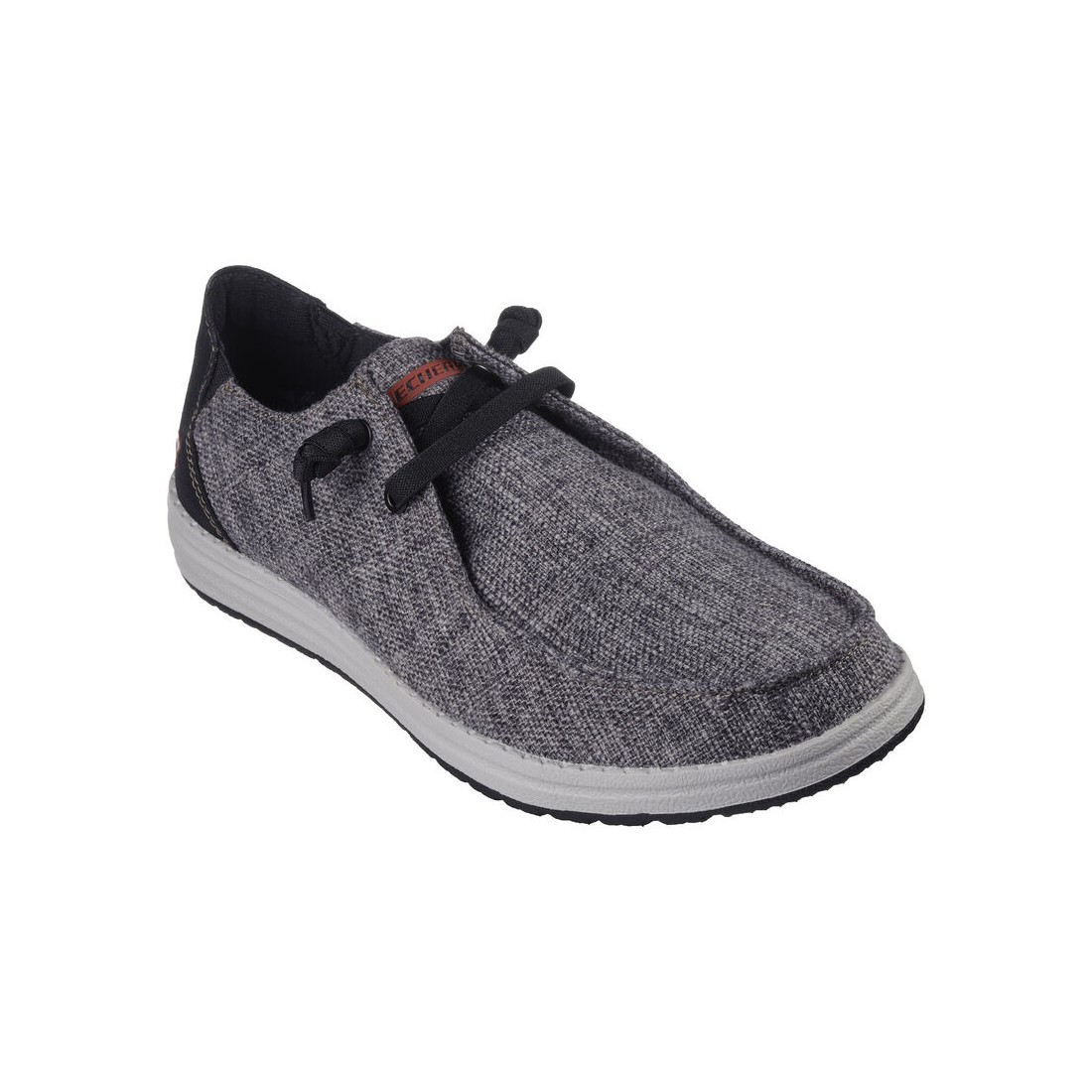 Giày Skechers Relaxed Fit: Melson - Nela Nam Đen