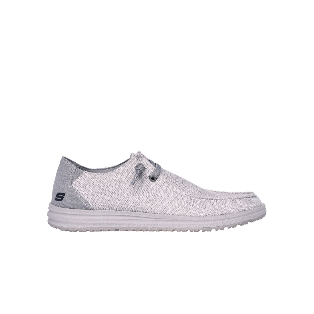 Giày Skechers Relaxed Fit: Melson - Nela Nam Xám