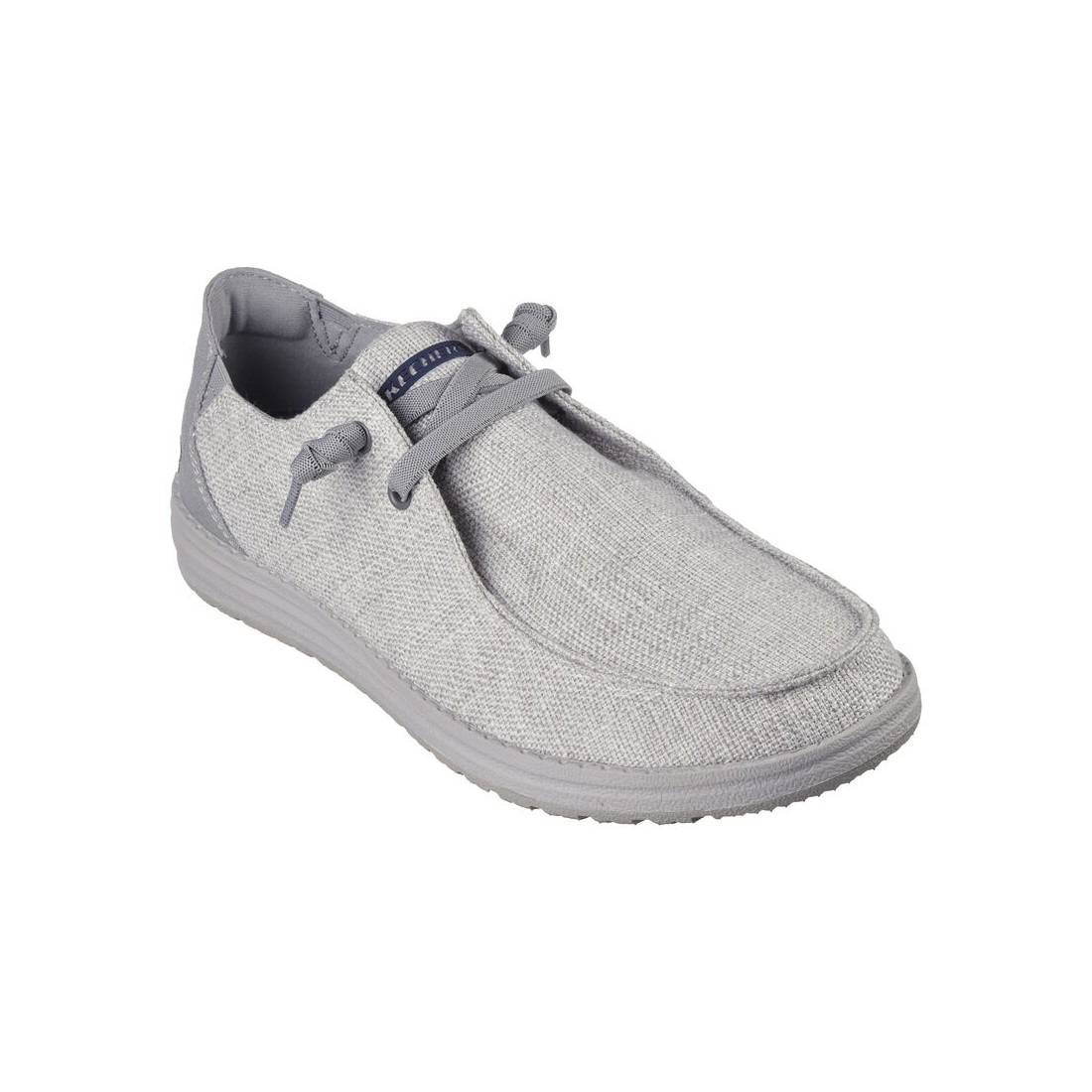 Giày Skechers Relaxed Fit: Melson - Nela Nam Xám