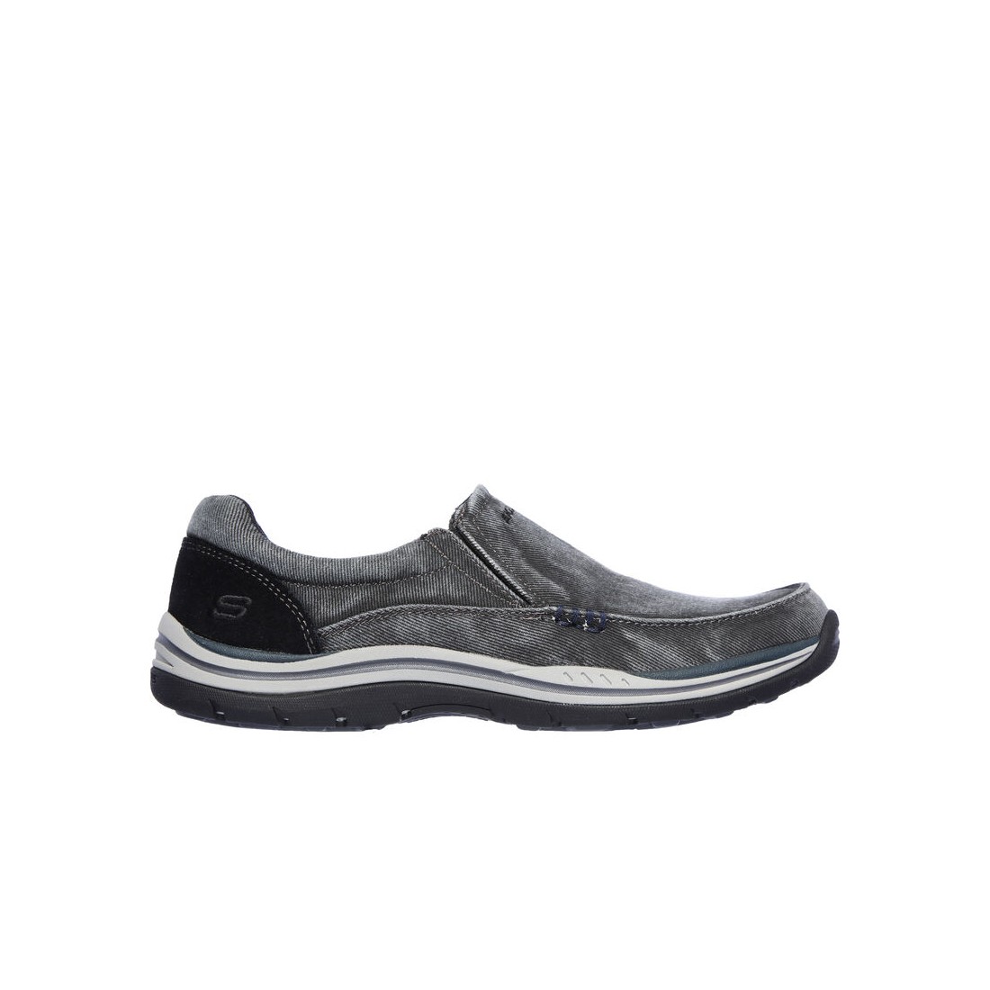 Giày Skechers Relaxed Fit: Expected - Avillo Nam Xám