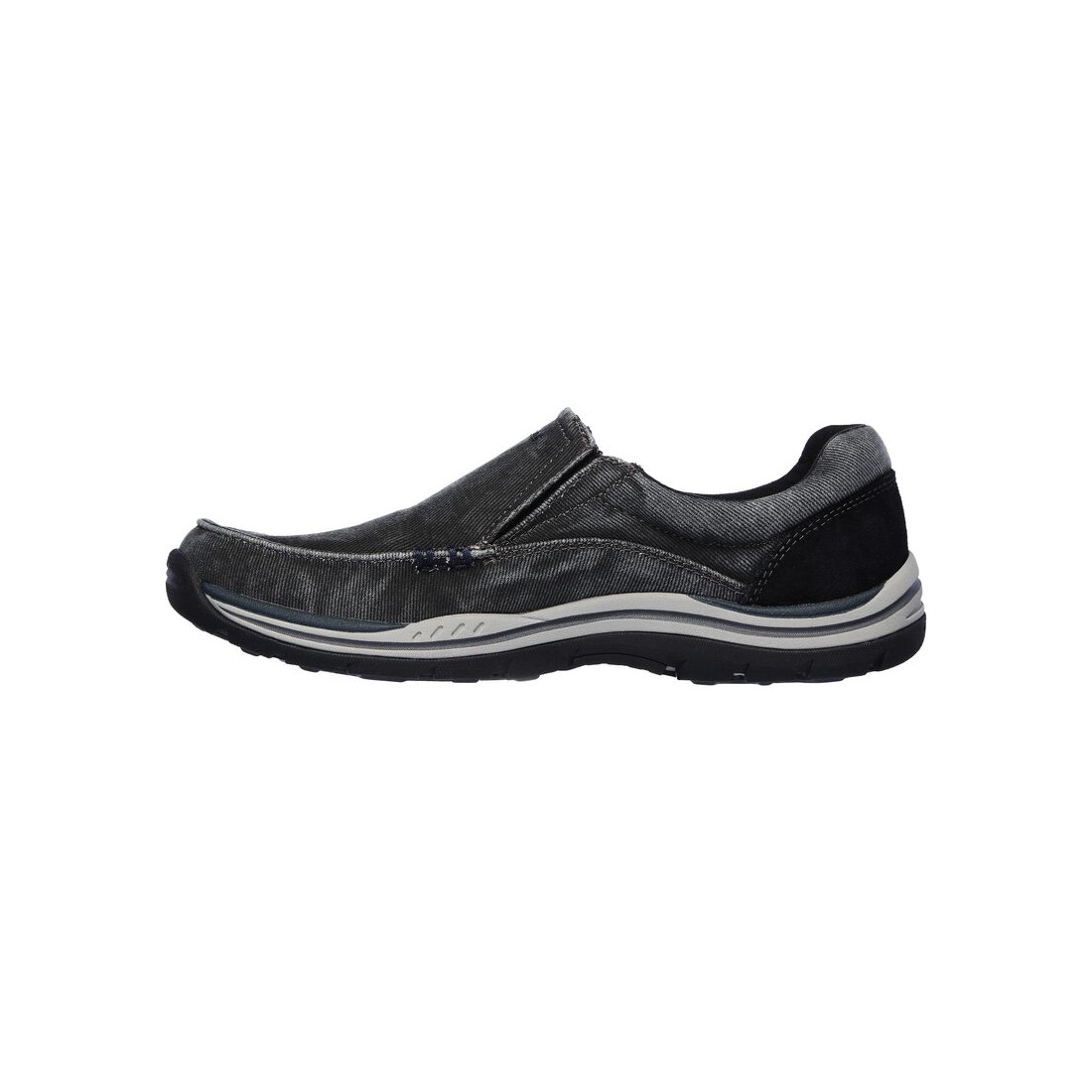 Giày Skechers Relaxed Fit: Expected - Avillo Nam Xám