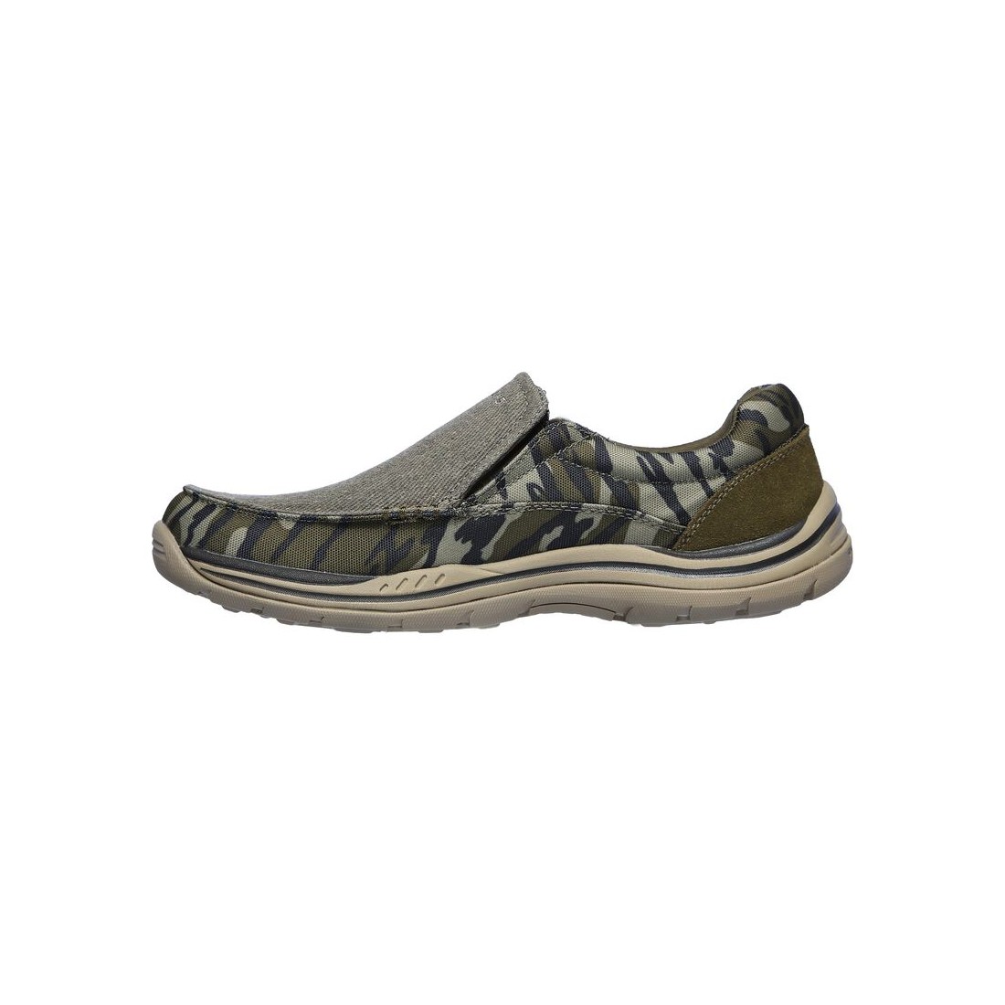 Giày Skechers Relaxed Fit: Expected - Avillo Nam Xanh Lá