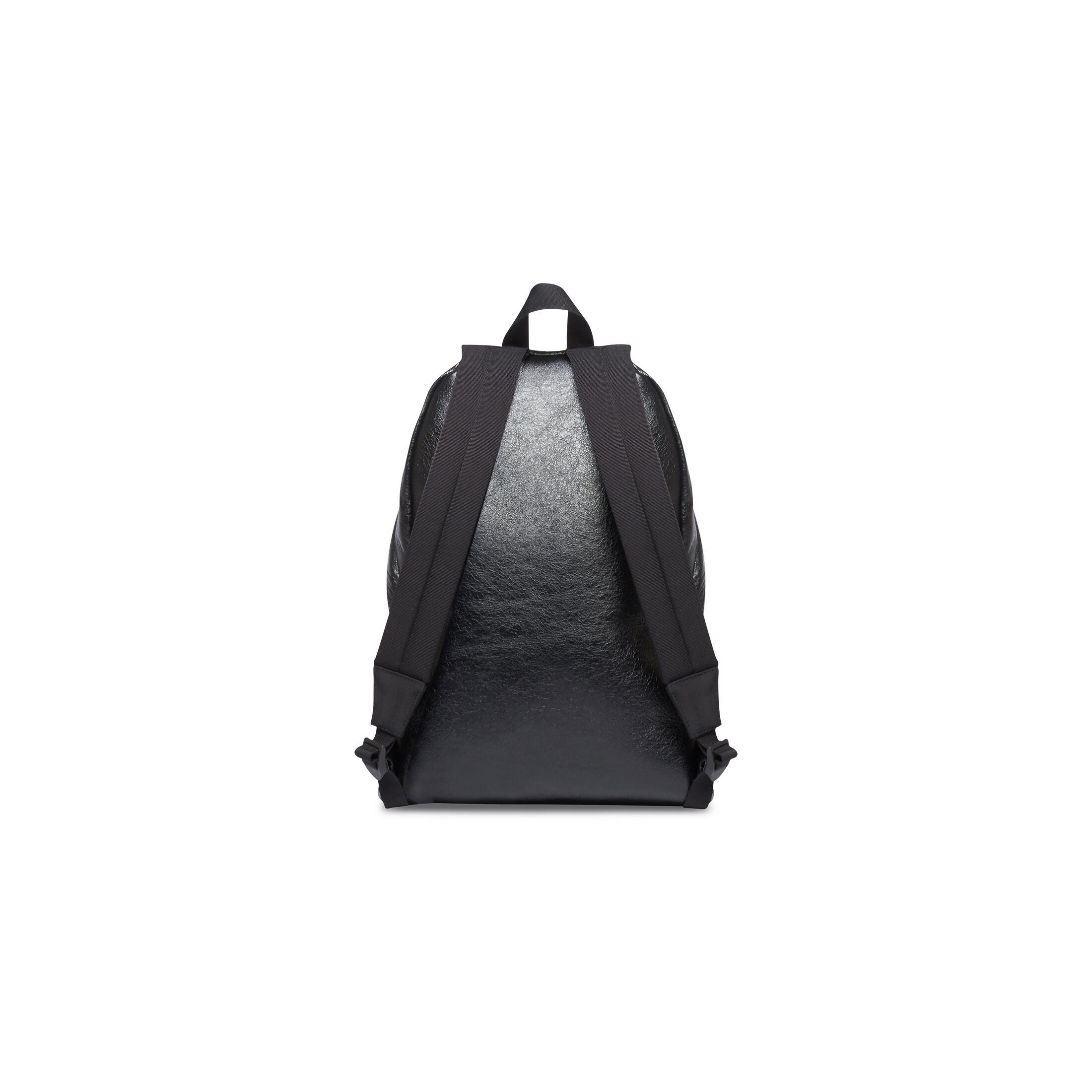 Túi Balenciaga Explorer Backpack Nam Đen