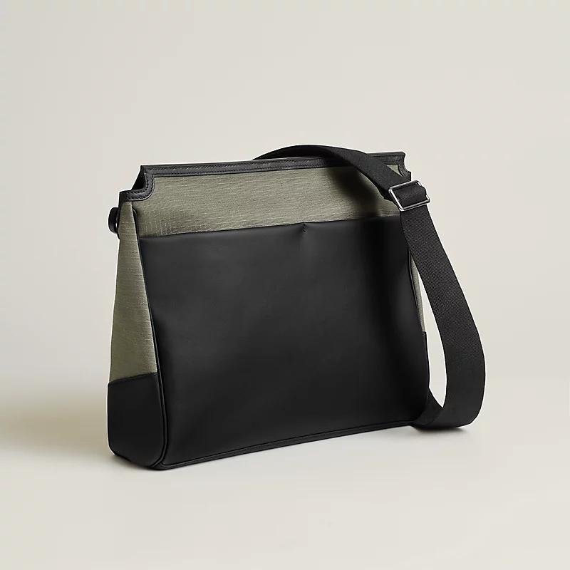 Túi Hermes Allback Messenger Bag Nam Xám