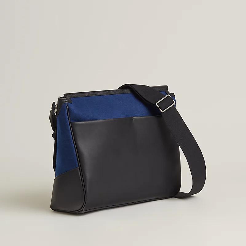 Túi Hermes Allback Messenger Bag Nam Xanh Navy