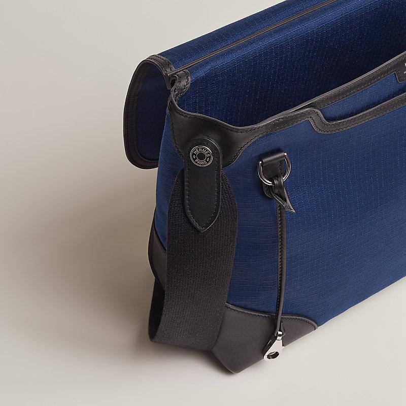 Túi Hermes Allback Messenger Bag Nam Xanh Navy