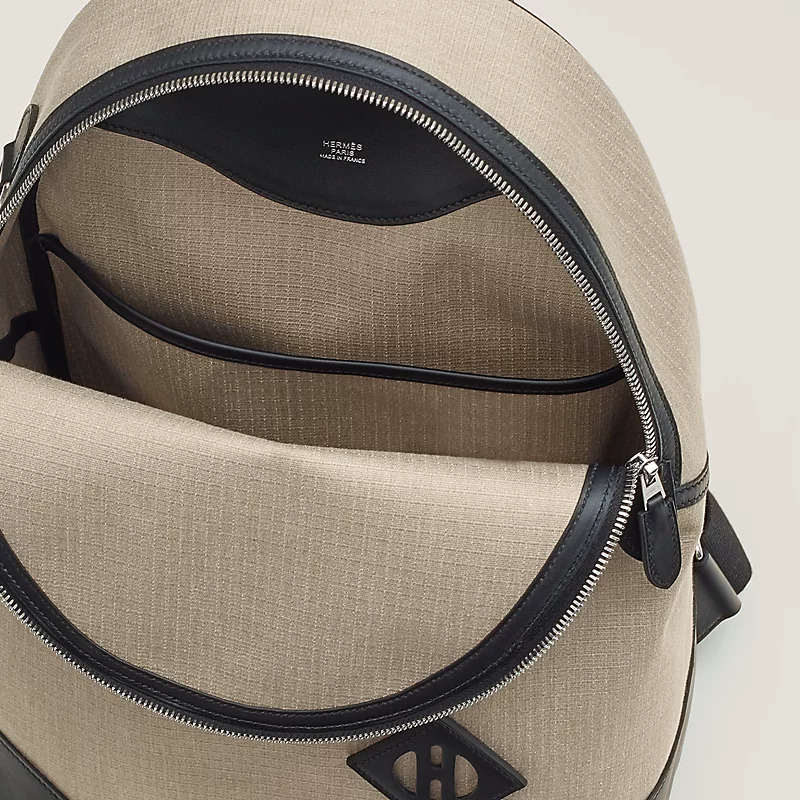 Túi Hermes Hermès Allback Backpack Nam Xám