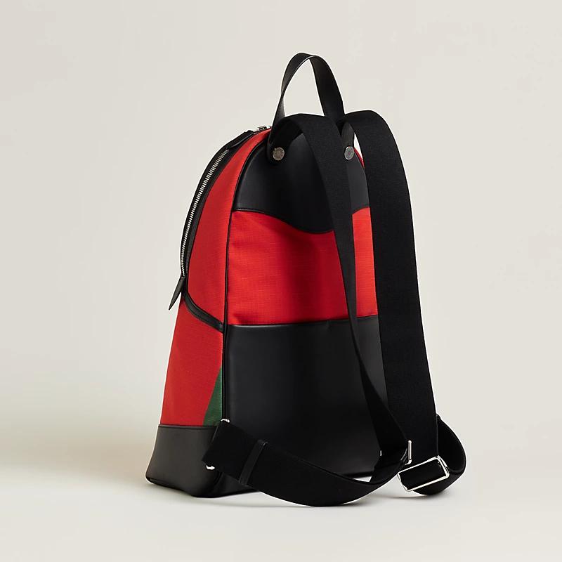 Túi Hermes Hermès Allback Backpack Nam Đỏ