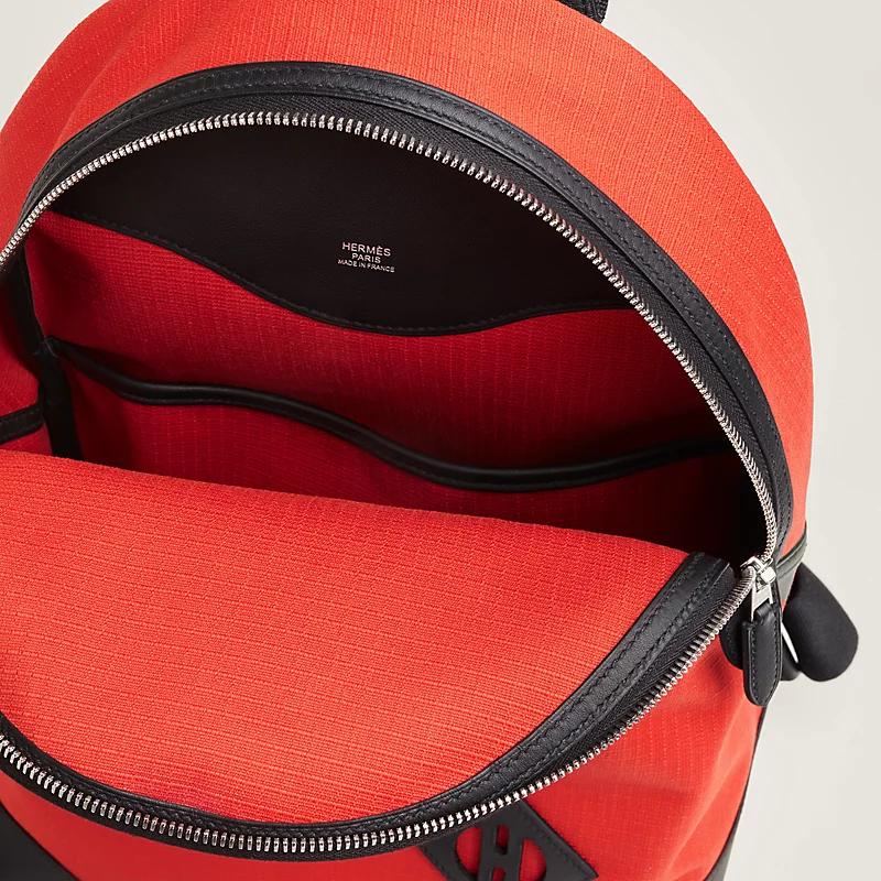 Túi Hermes Hermès Allback Backpack Nam Đỏ