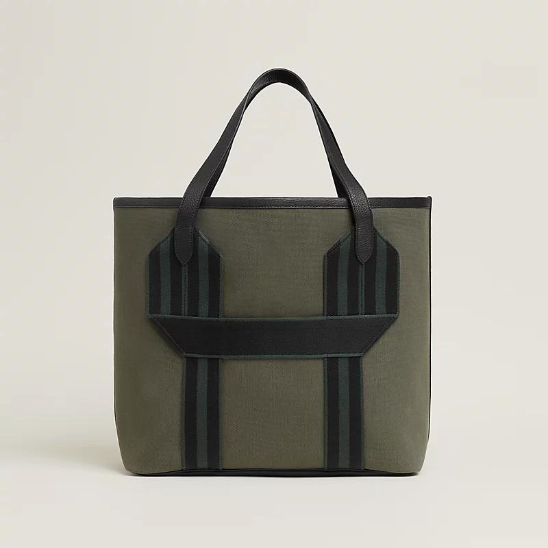 Túi Hermes Pursangle Tote Bag Nam Đen