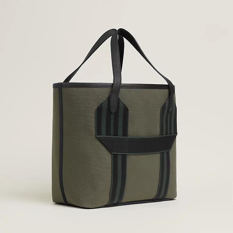 Túi Hermes Pursangle Tote Bag Nam Đen