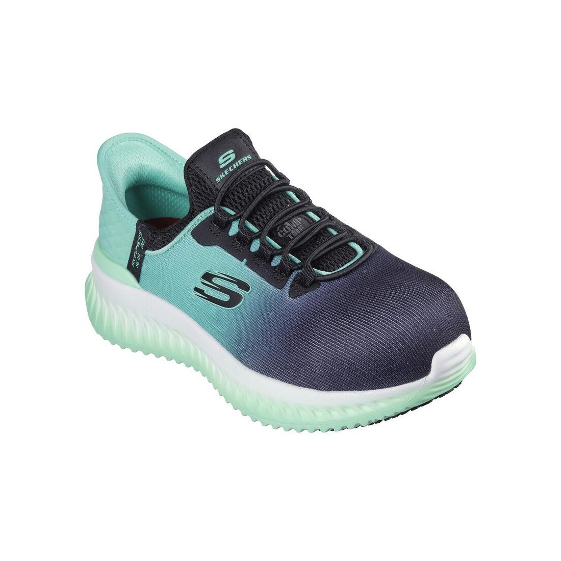 Giày Skechers Slip-Ins Work: Tilido - Ombray Nữ Xanh Dương