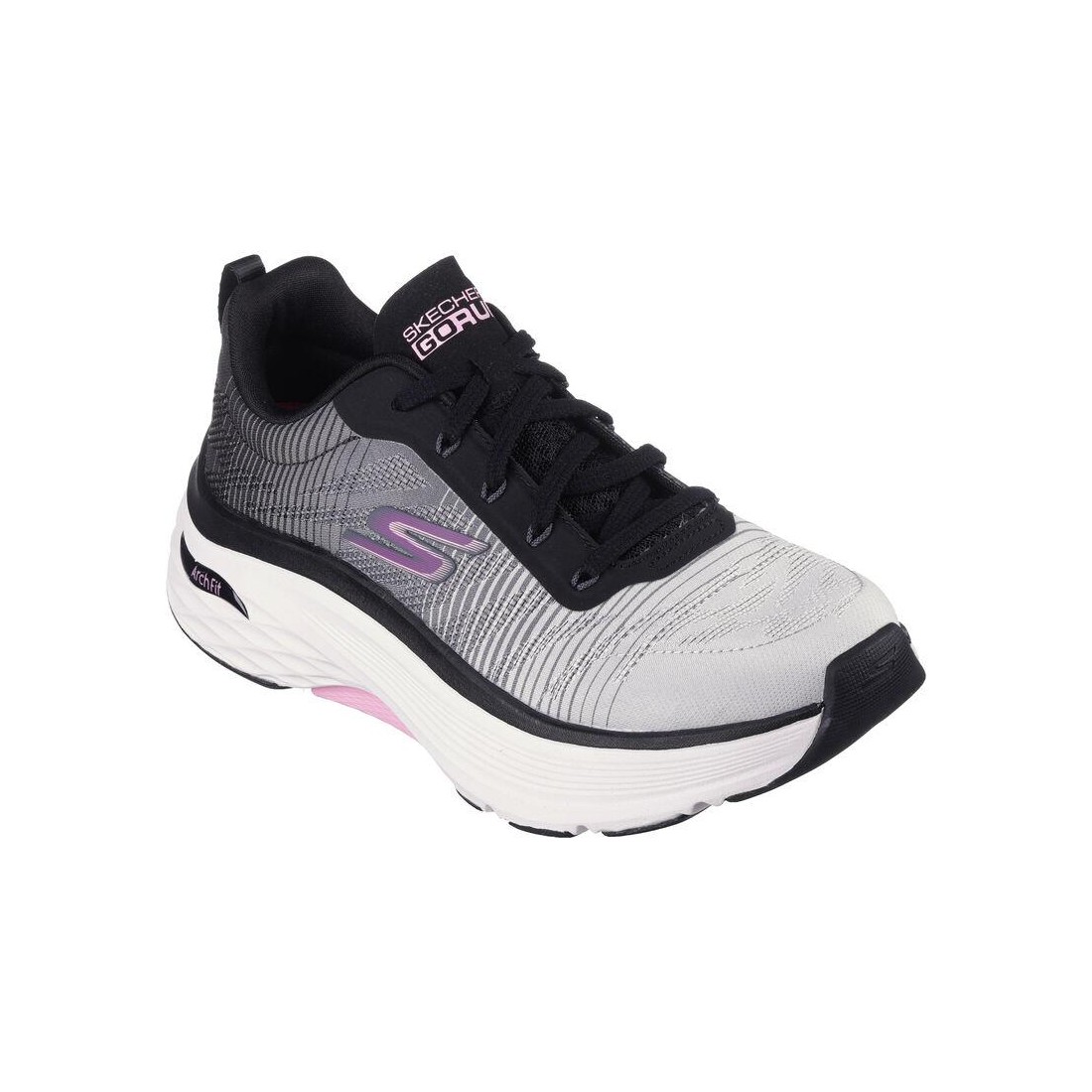 Giày Skechers Max Cushioning Arch Fit - Delphi Nữ Đen