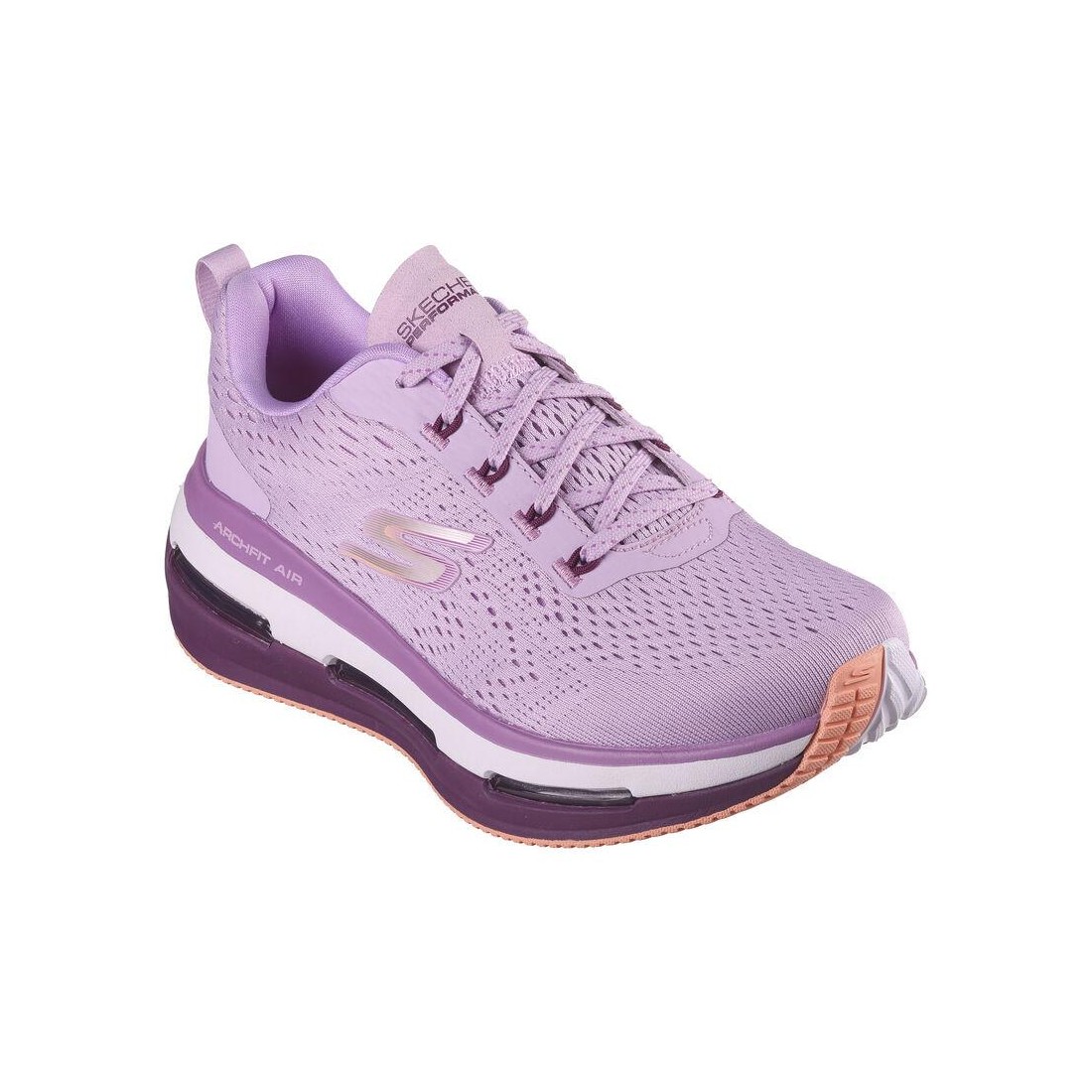 Giày Skechers Max Cushioning Arch Fit Air Nữ Tím