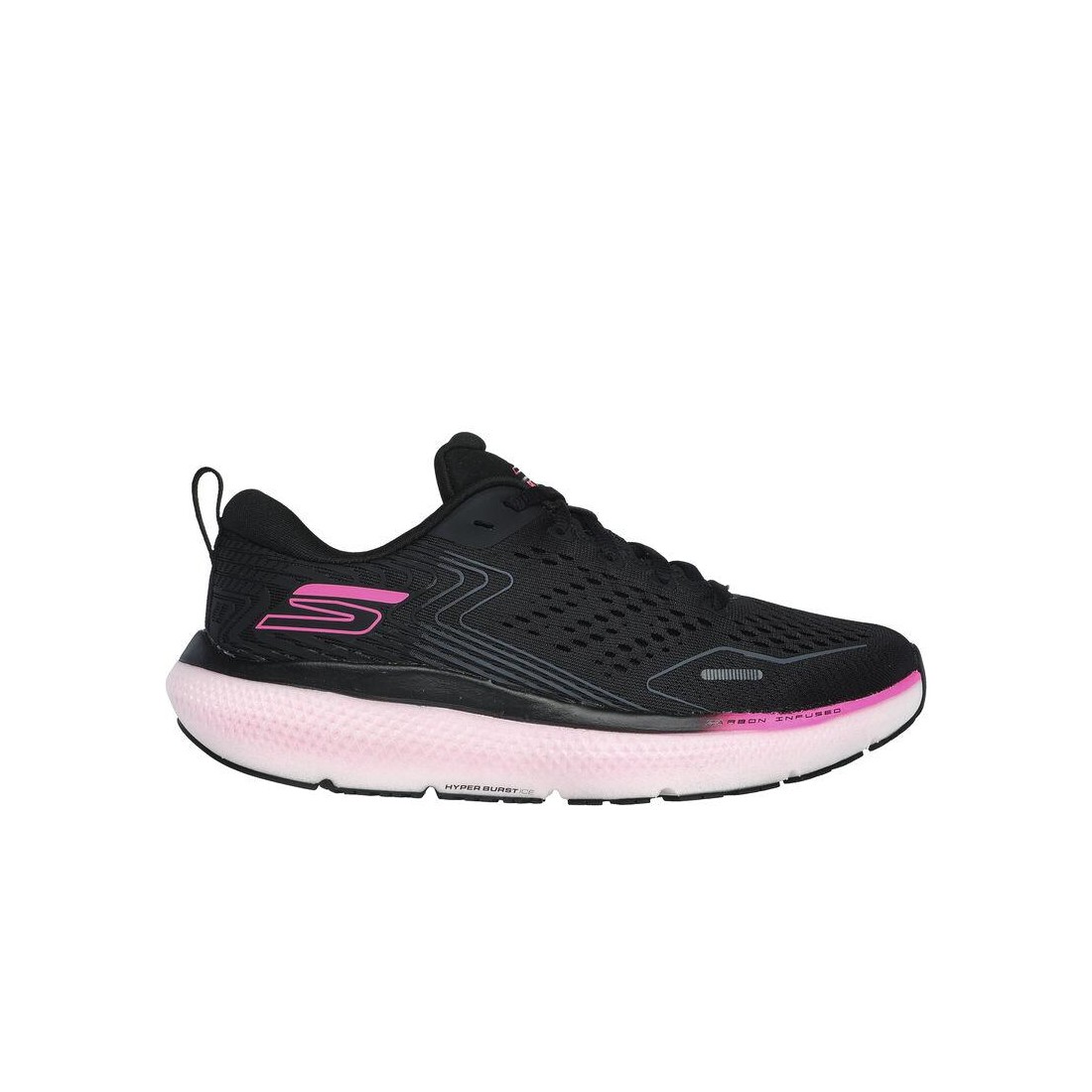 Giày Skechers Go Run Ride 11 Nữ Đen