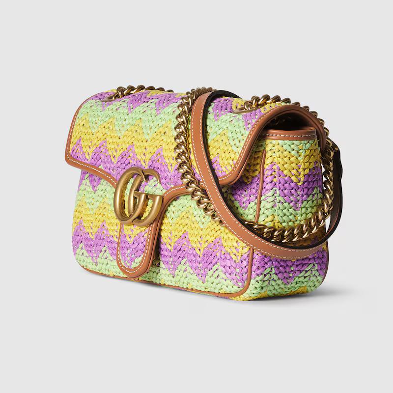 Túi Gucci Gg Marmont Small Shoulder Bag Nữ Multicolor