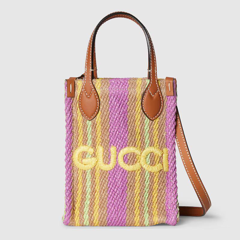 Túi Gucci Super Mini Bag With Gucci Logo Nữ Multicolor