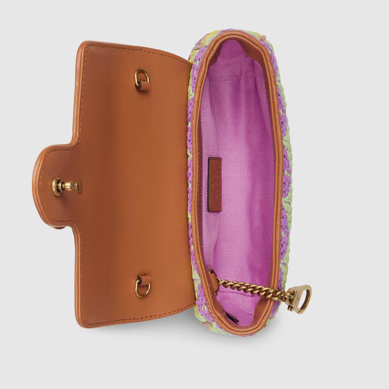 Túi Gucci Gg Marmont Super Mini Bag Nữ Multicolor