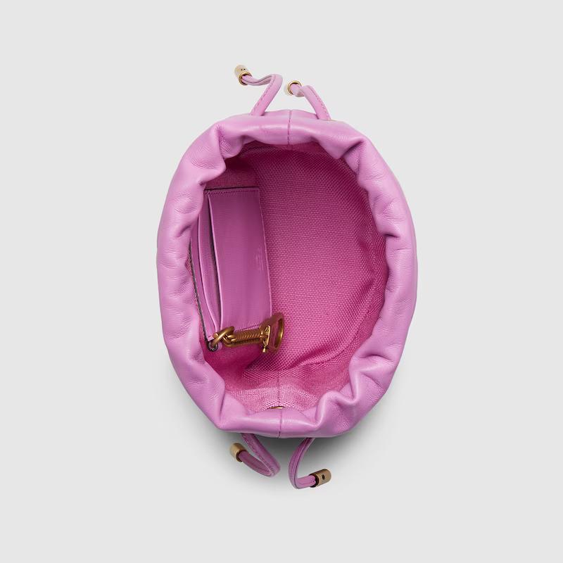 Túi Gucci Gg Super Mini Bucket Bag Nữ Tím
