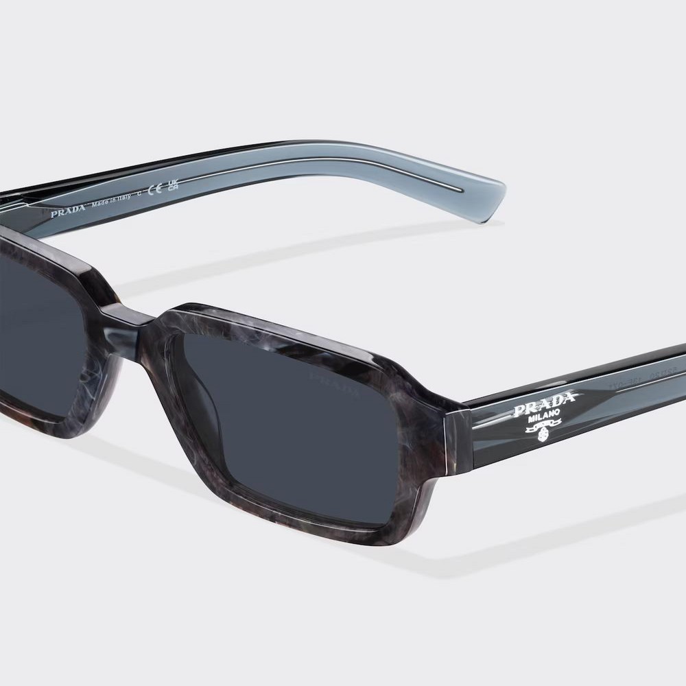 Kính Prada Sunglasses With Prada Logo Nam Xám